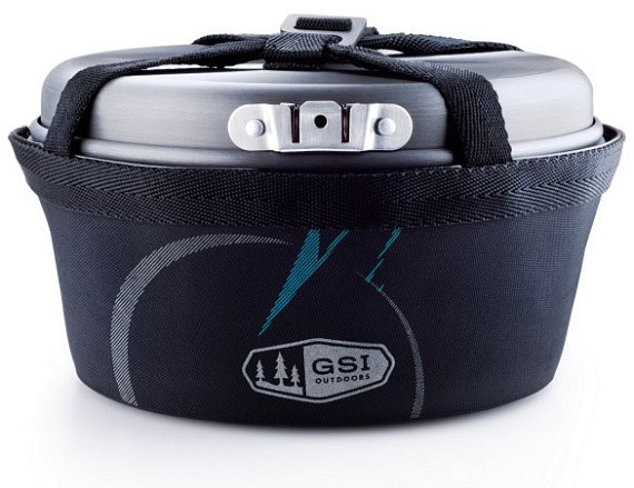 Набор кастрюль GSI Pinnacle Base Camper Small - Фото 2 большая
