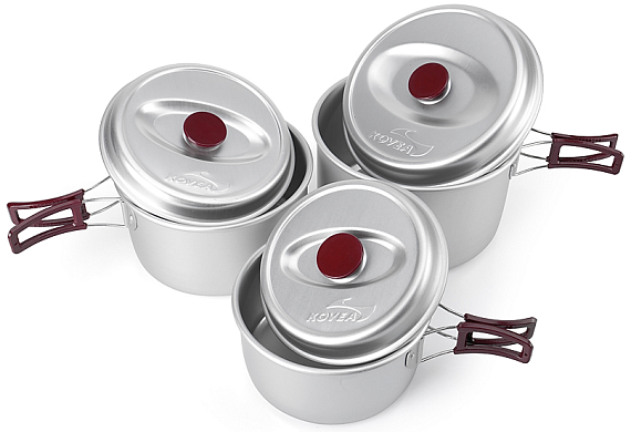 Набор посуды Kovea Silver 7-8 - Фото 3 большая