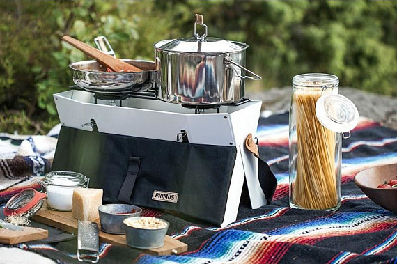Набор посуды Primus CampFire Cookset S.S. Large - Фото 4 большая
