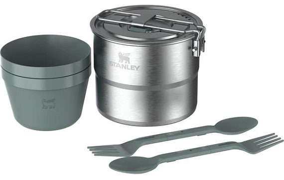 Набор посуды Stanley Go Cook Set Зеленый - Фото 1 большая