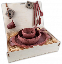 Набор посуды Kupilka Premium Wood Box Cranberry