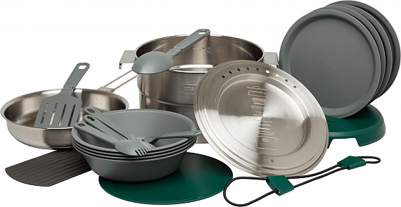 Набор посуды Stanley Adventure Full Kitchen Base Camp Cook Set - Фото 1 большая