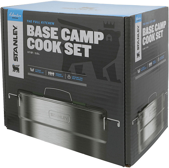 Набор посуды Stanley Adventure Full Kitchen Base Camp Cook Set - Фото 4 большая