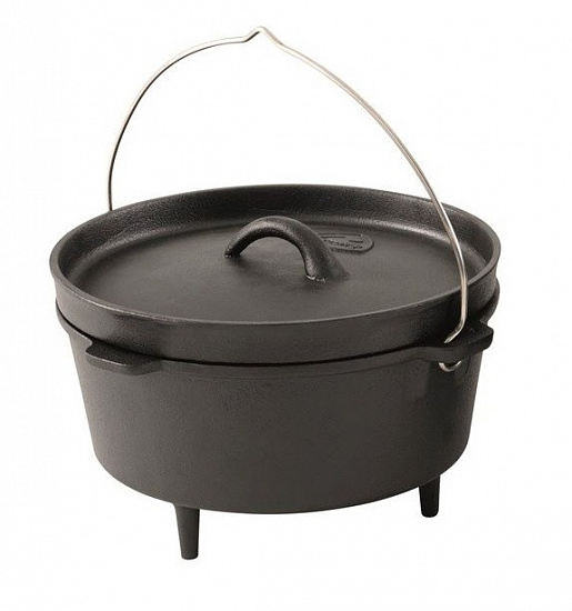 Котелок Robens Carson Dutch Oven 4,3 л Black - Фото 1 большая