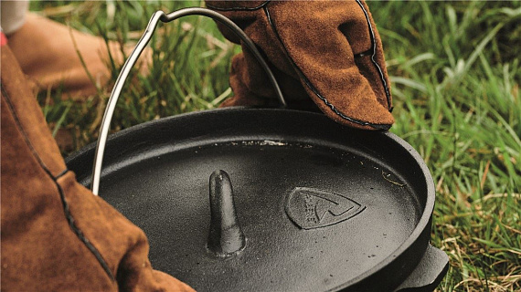 Котелок Robens Carson Dutch Oven 4,3 л Black - Фото 2 большая