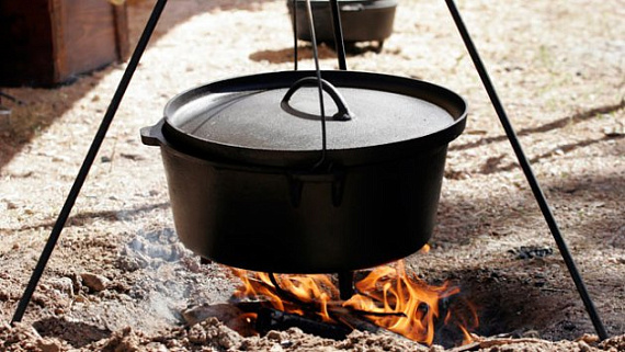 Котёл GSI 14" Hard Anodized Dutch Oven - Фото 3 большая