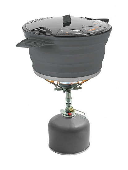 Складная кастрюля Sea to Summit X-Pot 2,8 Grey - Фото 4 большая