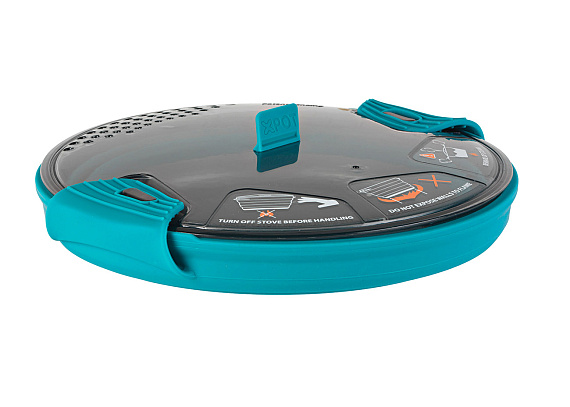 Складная кастрюля Sea to Summit X-Pot 2.8 Pacific Blue - Фото 2 большая
