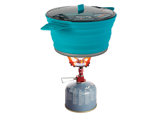 Складная кастрюля Sea to Summit X-Pot 2.8 Pacific Blue - Фото 3 большая