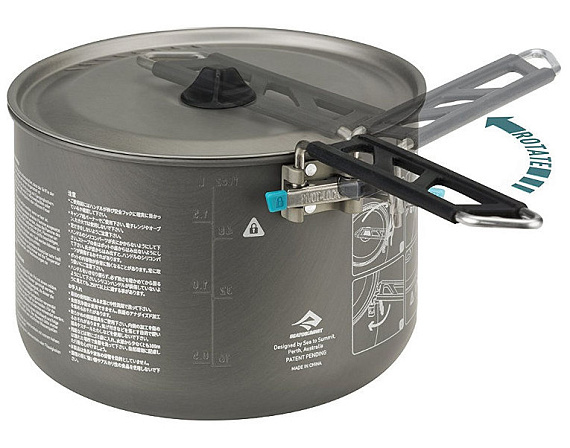 Кастрюля Sea to Summit Alpha Pot 3,7 Grey - Фото 3 большая