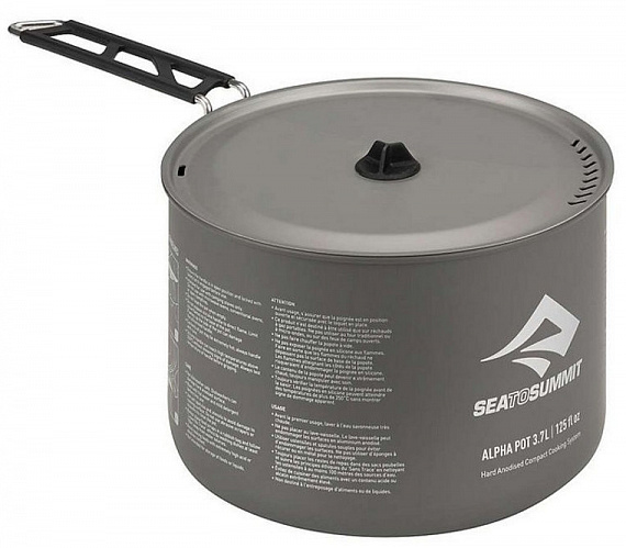 Кастрюля Sea to Summit Alpha Pot 3,7 Grey - Фото 1 большая