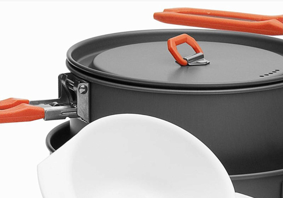 Набор посуды Fire-Maple Feast 4 Black - Фото 2 большая