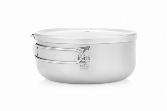 Котелок Keith Titanium 1 л - Фото 8 большая