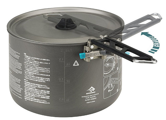 Кастрюля Sea to Summit Alpha Pot 2,7 - Фото 3 большая