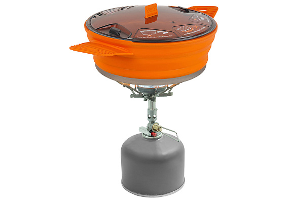 Складная кастрюля Sea to Summit X-Pot 1.4 Orange - Фото 3 большая