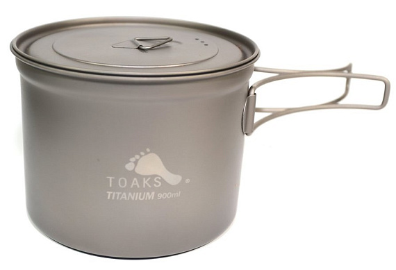 Котелок Toaks Titanium 900 мл - Фото 3 большая