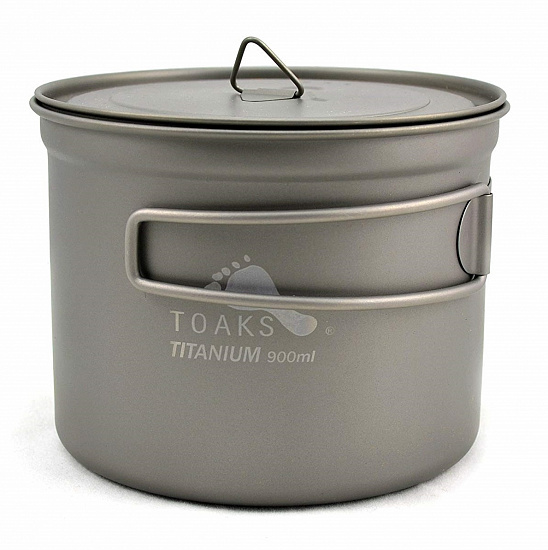 Котелок Toaks Titanium 900 мл - Фото 1 большая