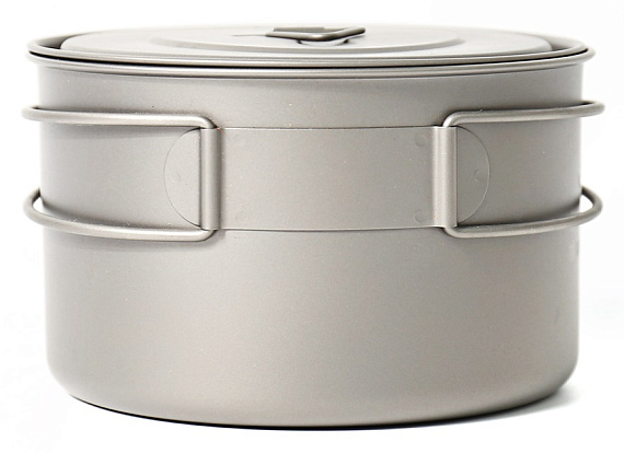 Котелок Toaks Light Titanium 700 мл - Фото 2 большая
