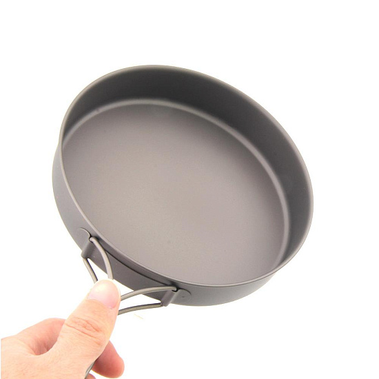 Котелок Toaks Titanium 1300 мл Pot + Pan - Фото 9 большая