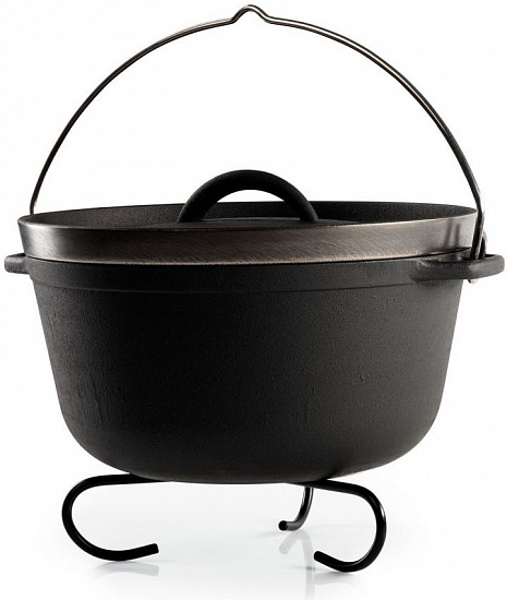 Чугунок с подставкой GSI Litecast Dutch Oven 5 Qt - Фото 1 большая