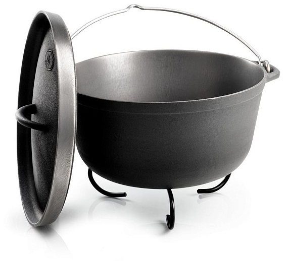 Чугунок с подставкой GSI Litecast Dutch Oven 5 Qt - Фото 2 большая