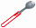 Ложка-Вилка MSR Red - Фото 1 малая