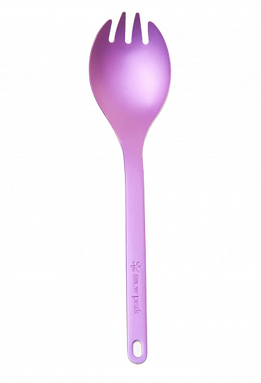 Ложка-вилка Snow Peak TI Purple - Фото 1 большая