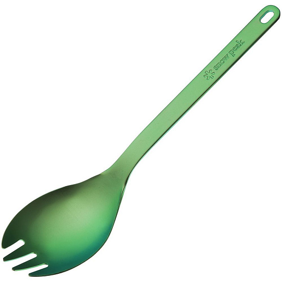 Ложка-вилка Snow Peak TI Green - Фото 2 большая
