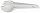 Ложка-вилка Wildo Spork Light Grey - Фото 1 малая