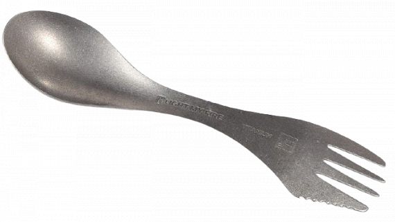 Титановая ложка-вилка Light My Fire Titanium - Фото 1 большая