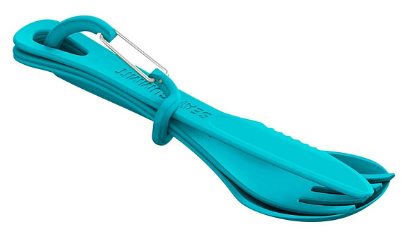 Столовые приборы Sea to Summit Delta Cutlery Set Pacific Blue - Фото 2 большая