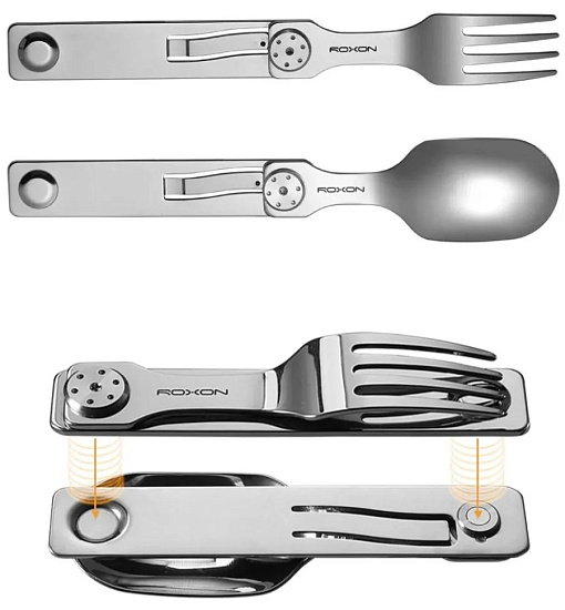 Походные столовые приборы Roxon C2 - Фото 2 большая