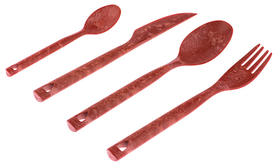 Набор столовых приборов Kupilka Cutlery Craft Box Cranberry - Фото 4 большая
