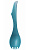 Ложка-вилка Sea to Summit Delta Spork Pacific Blue - Фото 1 малая
