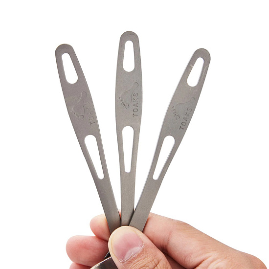 Столовые приборы Toaks Titanium Cutlery Set - Фото 6 большая