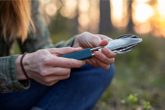 Столовые приборы Primus Leisure Cutlery Pale Blue - Фото 2 большая