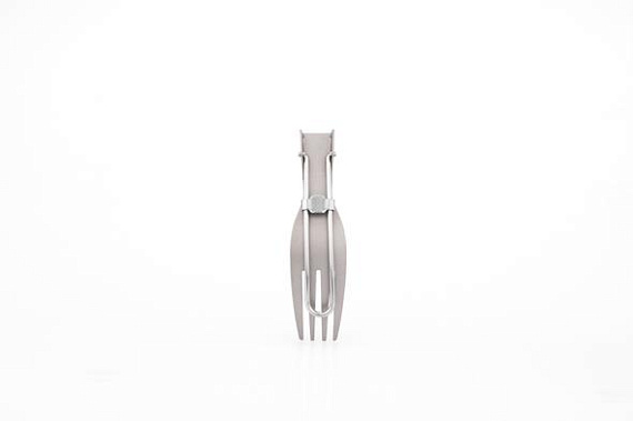 Складная вилка Keith Titanium Folding Fork - Фото 3 большая