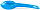 Ложка-вилка Wildo Spork Light Blue - Фото 1 малая