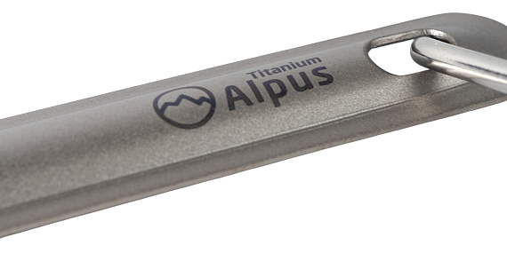 Вилка-ложка Alpus титановая длинная ALP398 - Фото 6 большая