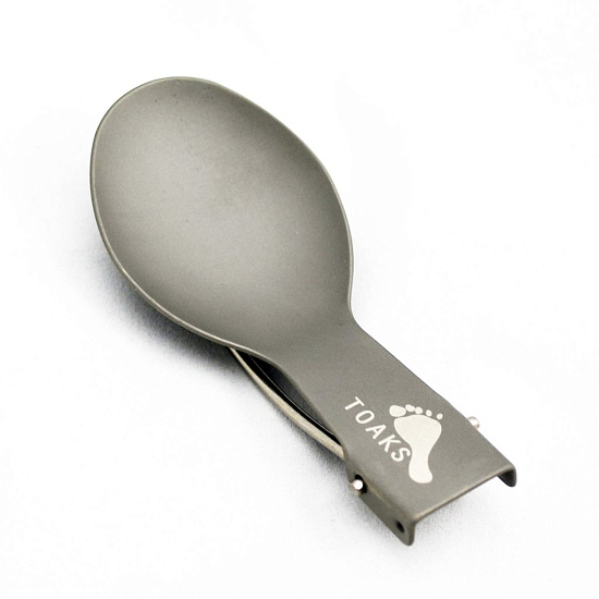 Ложка Toaks Titanium Folding Spoon - Фото 7 большая