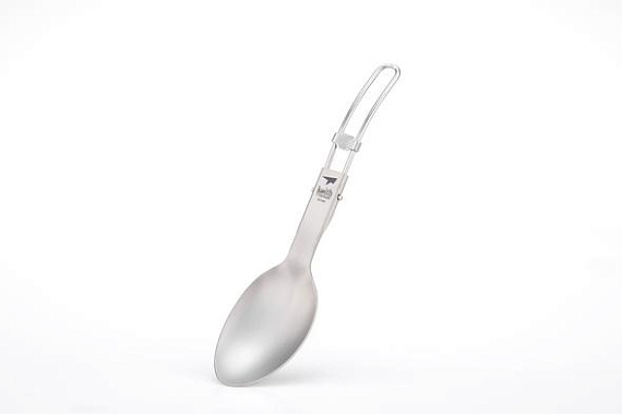 Складная ложка Keith Titanium Folding Spoon - Фото 4 большая