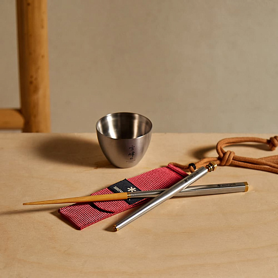 Палочки для еды Snow Peak Wabuki Chopsticks Medium - Фото 6 большая