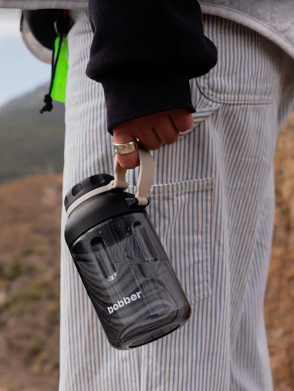 Бутылка Bobber Tritan-590 Black Coffee - Фото 2 большая