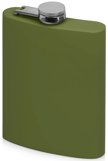 Фляга Oasis Remarque soft touch 240мл Зелёный милитари - Фото 1 большая