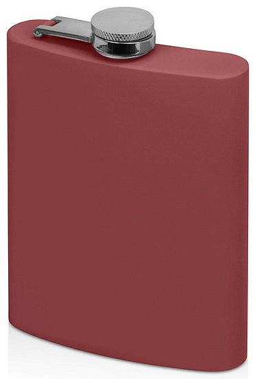 Фляга Oasis Remarque soft touch 240мл Бургунди - Фото 1 большая