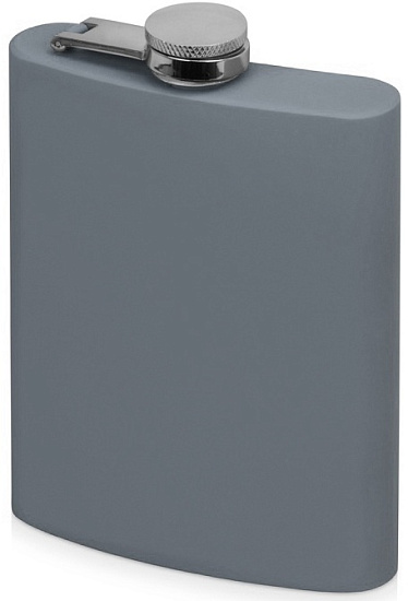 Фляга Oasis Remarque soft touch 240мл Серый - Фото 1 большая