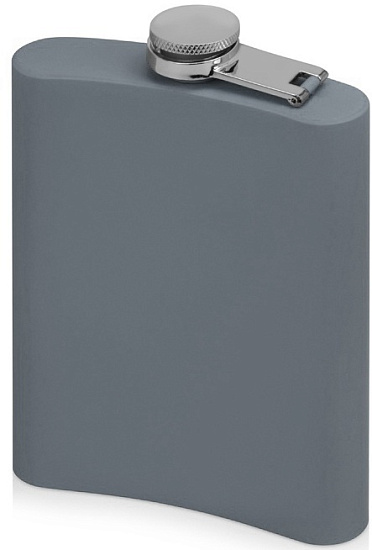 Фляга Oasis Remarque soft touch 240мл Серый - Фото 2 большая