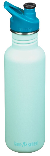 Бутылка Klean Kanteen New Classic Sport 0,8 Blue Tint - Фото 1 большая