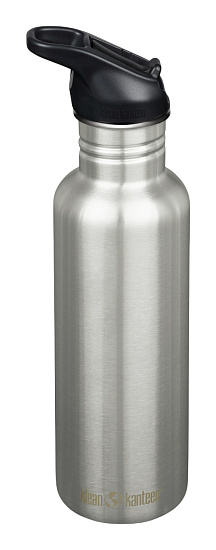 Бутылка Klean Kanteen Classic Flip Sport 0,8 Brushed Stainless - Фото 1 большая