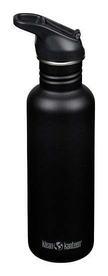 Бутылка Klean Kanteen Classic Flip Sport 0,8 Black - Фото 1 большая